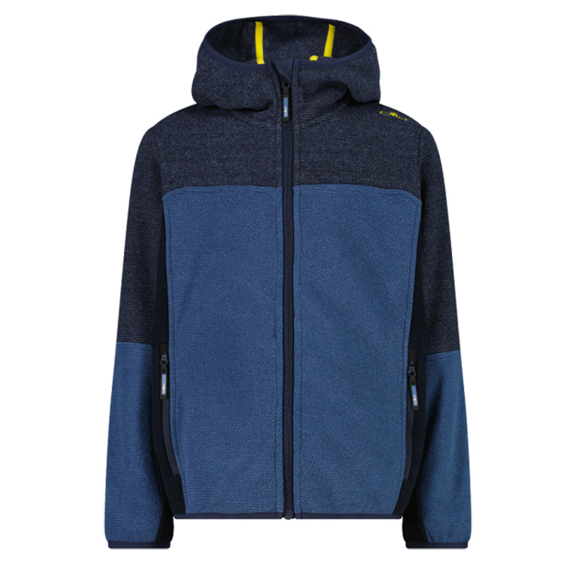 Pile bambino knit-tech cappuccio