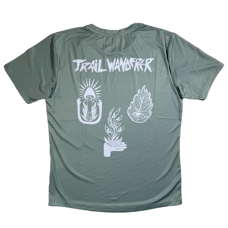T-Shirt uomo Trail Wanderer Salvia