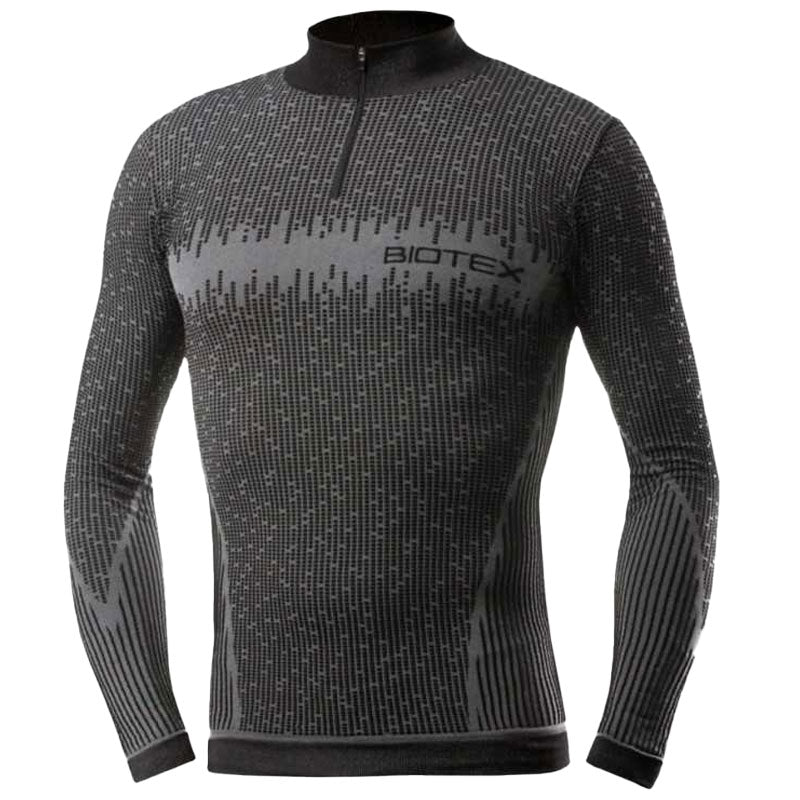 Biotex Maglia uomo 3D Lupetto mezza zip