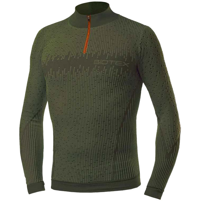 Biotex Maglia uomo 3D Lupetto mezza zip