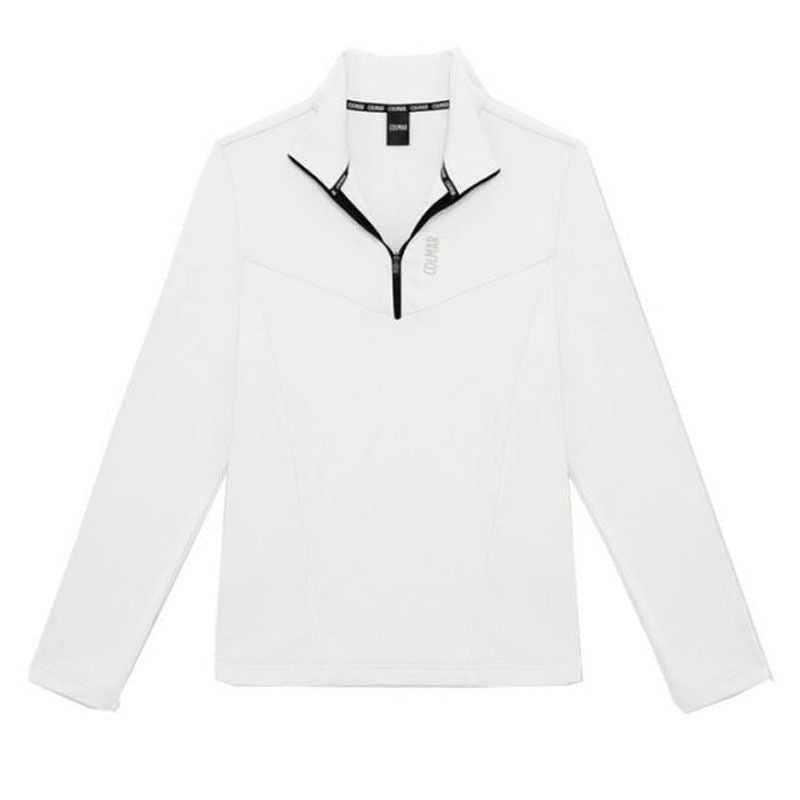 Maglia donna stretch half zip
