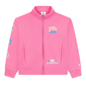 Felpa bambina zip Graphic