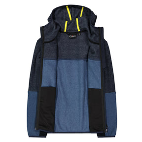 Pile bambino knit-tech cappuccio
