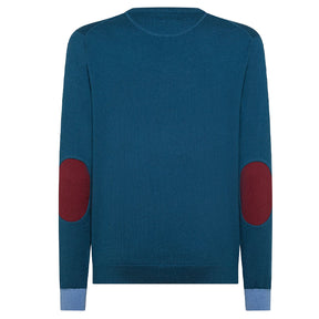 Maglione uomo patch