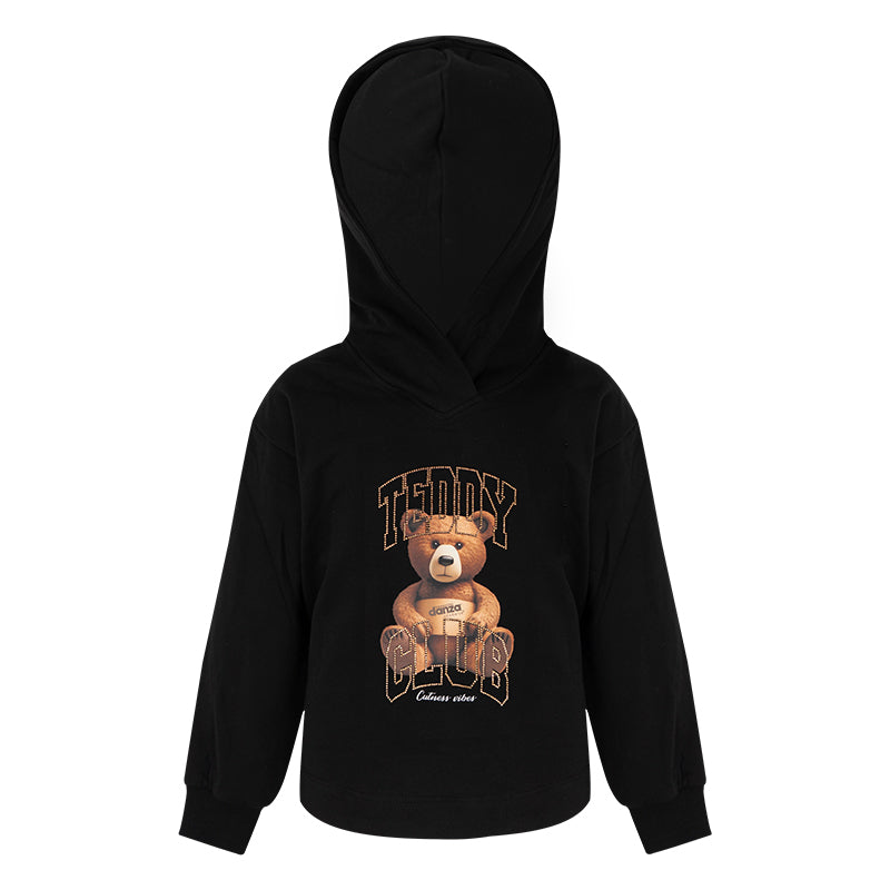 Felpa bambina HDY teddy club