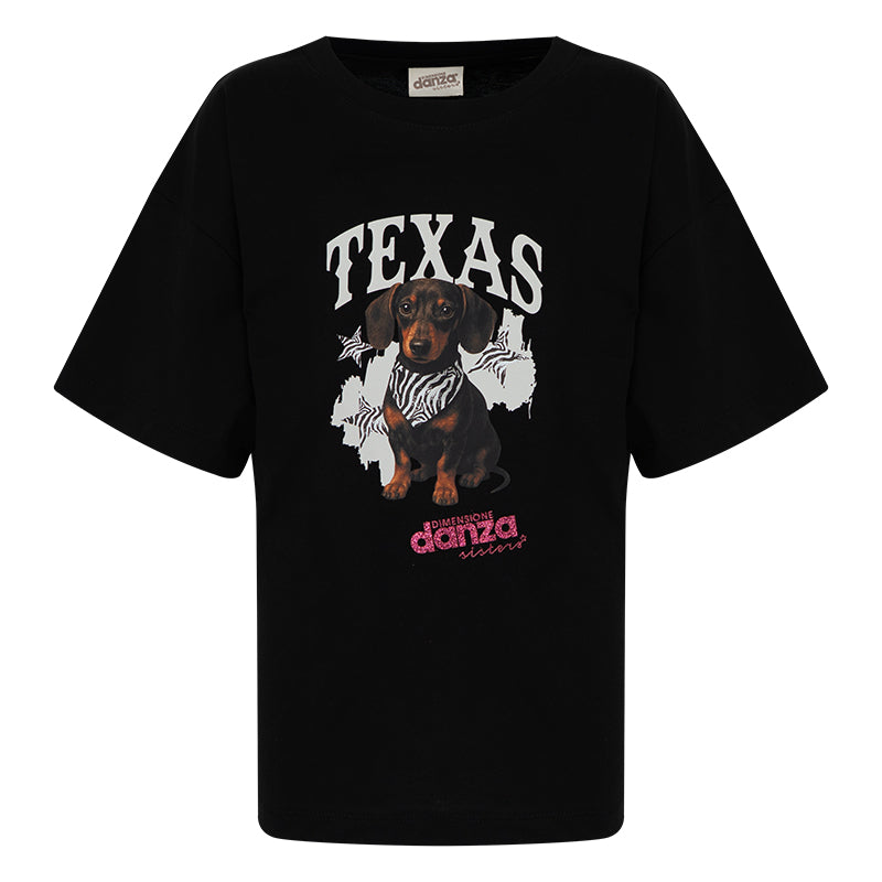 T-Shirt bambina bassotto