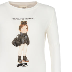 Maglia bambina little girl