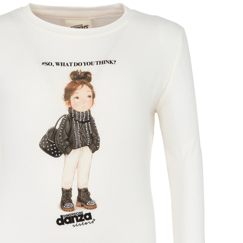 Maglia bambina little girl