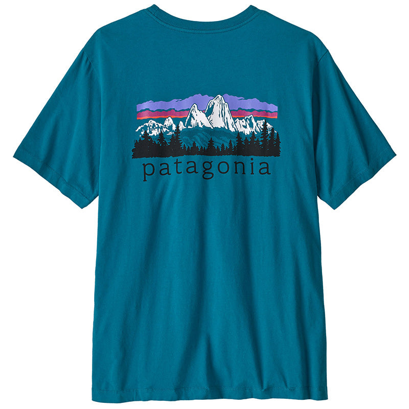 T-shirt uomo Fitz Roy Foothills