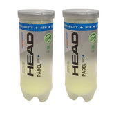 Coppia Tubi 6 palline Padel Pro+