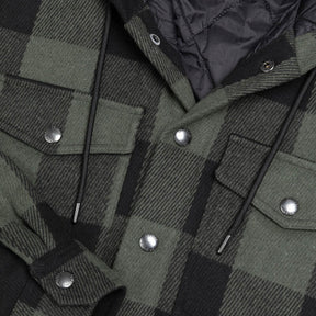 Giacca uomo Overshirt Cappuccio