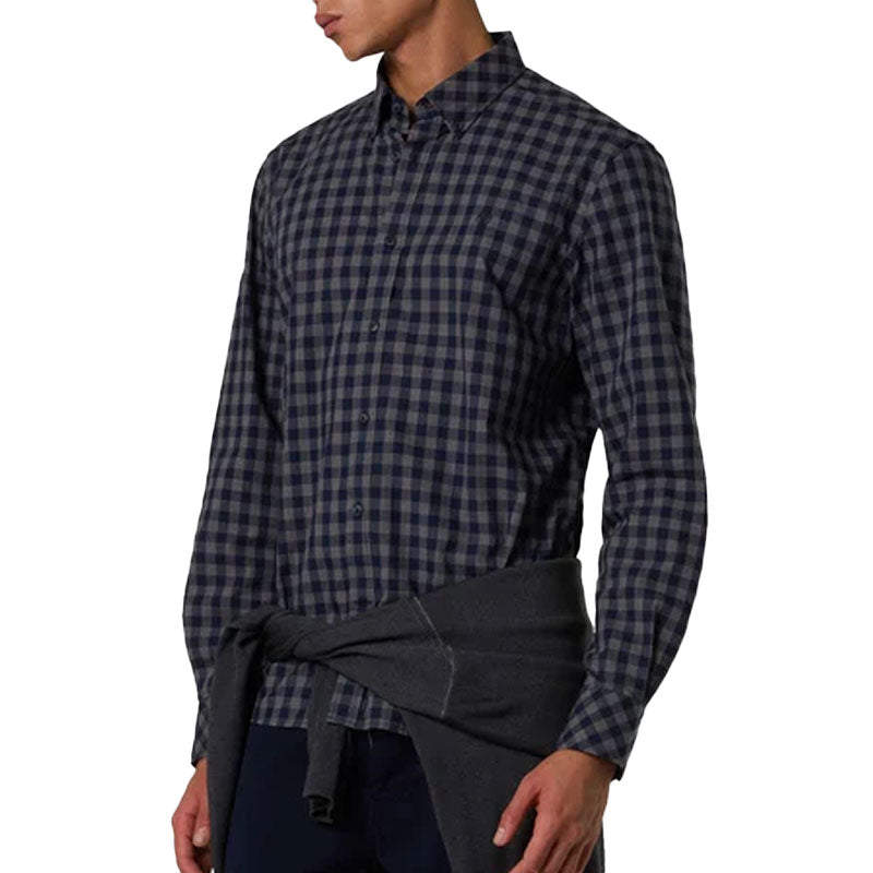 Camicia uomo Quadri Popeline